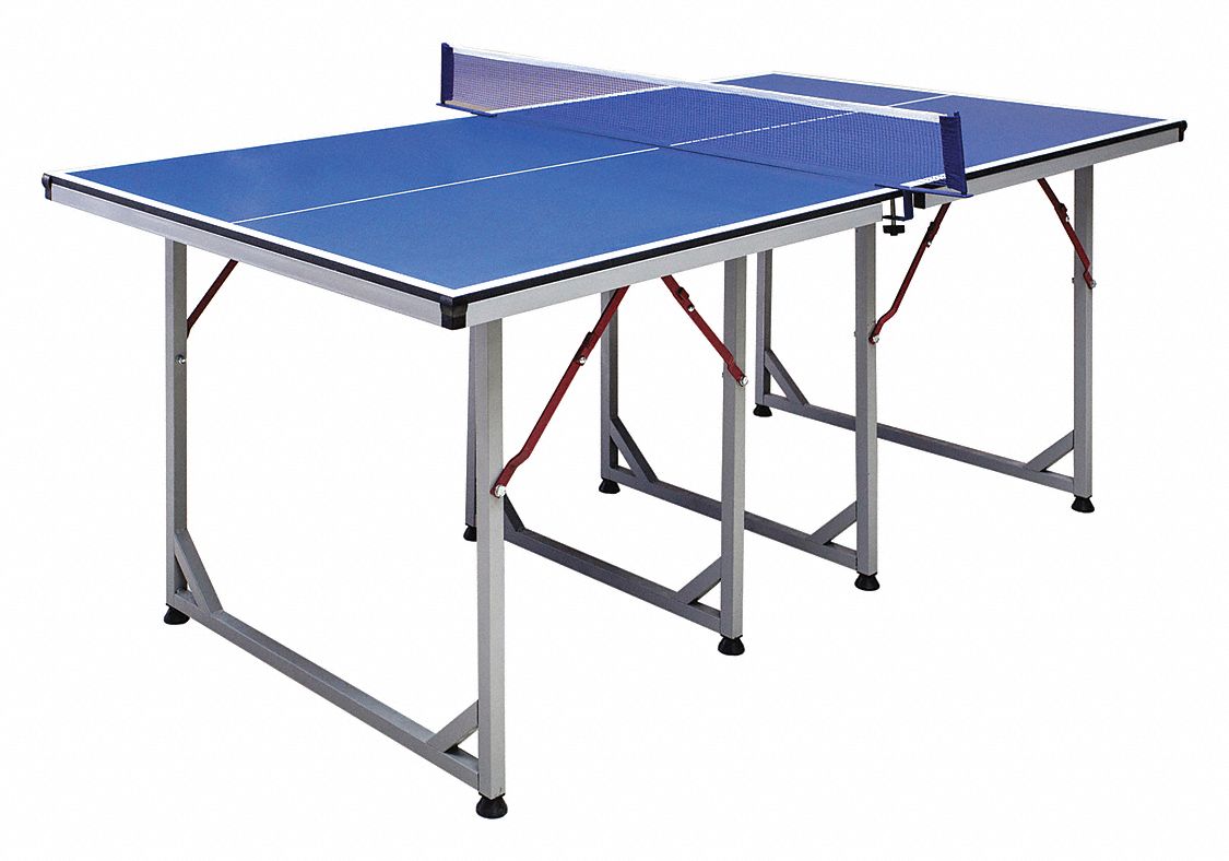 HATHAWAY Blue Tennis Table, 72 in Length, 30 in Height, 37 in Width