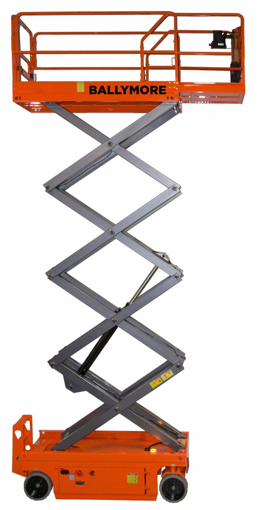 BALLYMORE Scissor Lift Drive, Battery, 550 lb Load Capacity, 8 ft 6 in Closed Ht 53DN33DSL