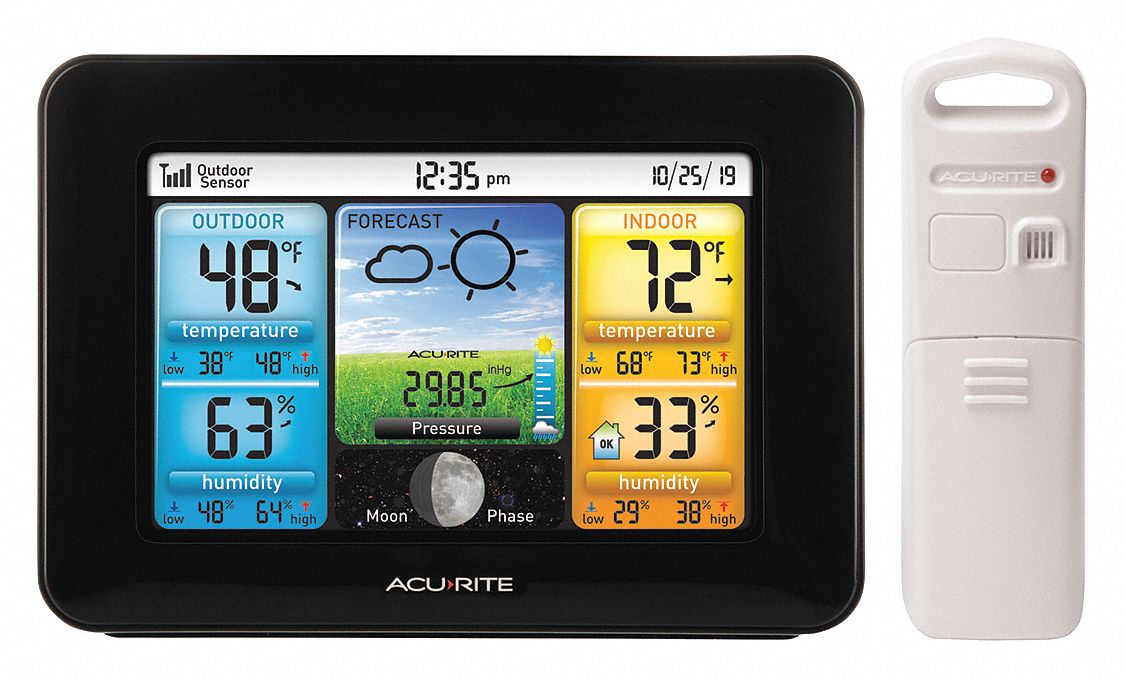 ACURITE, AcuRite, 2 Pieces, Wireless Weather Station - 53DR06|02077M