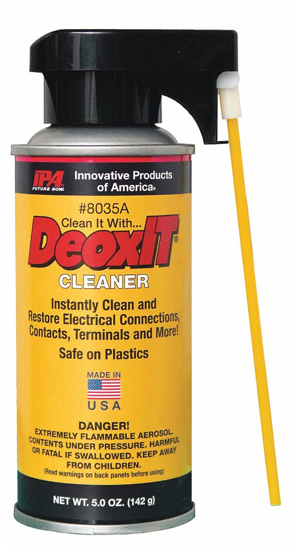 INNOVATIVE PRODUCTS OF AMERICA Contact Cleaner, 5 oz., Aerosol Can