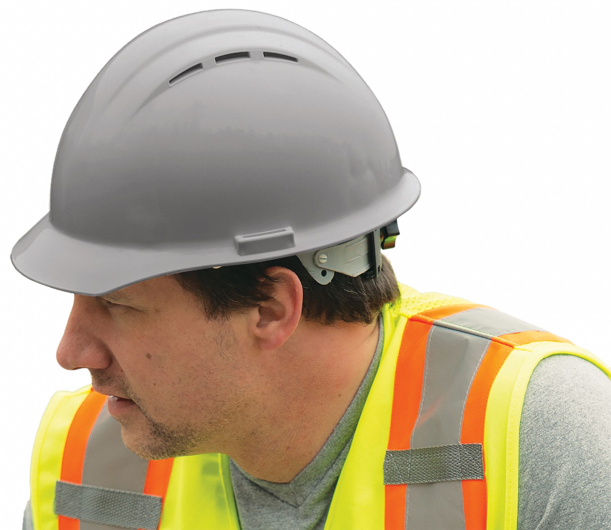 ERB SAFETY Front Brim, Hard Hat, Type 1, Class C ANSI Classification
