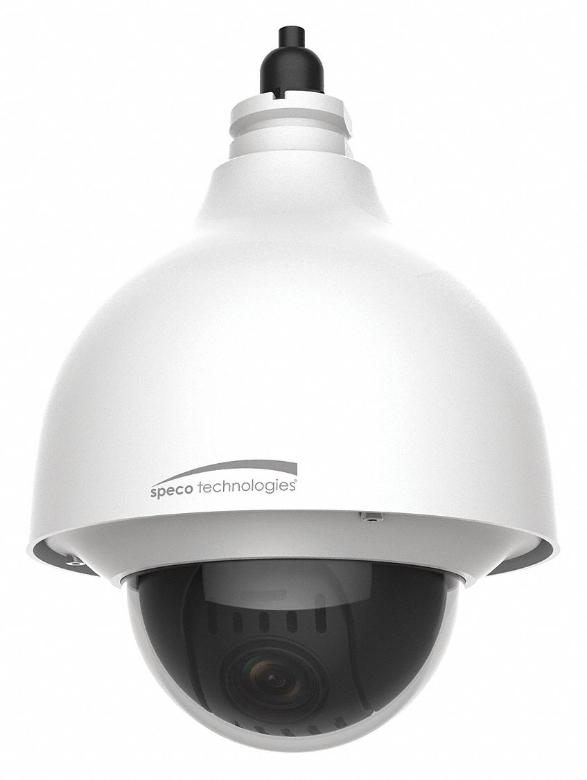 SPECO TECHNOLOGIES IP Camera, 1080p, Color, PanTiltZoom Dome 53EL64