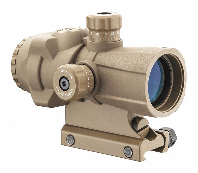 BARSKA, 3x, 30 mm Objective Lens, Rifle Scope 53JG06AC12690 Grainger