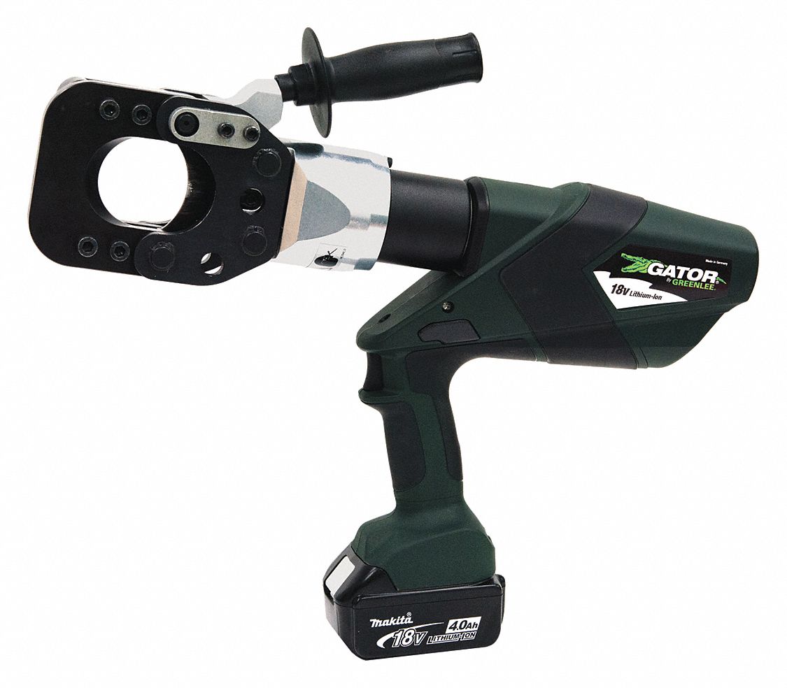 GREENLEE TEXTRON Cordless Wire Cutter, 18V, 1813/16"Tool L 53JJ06