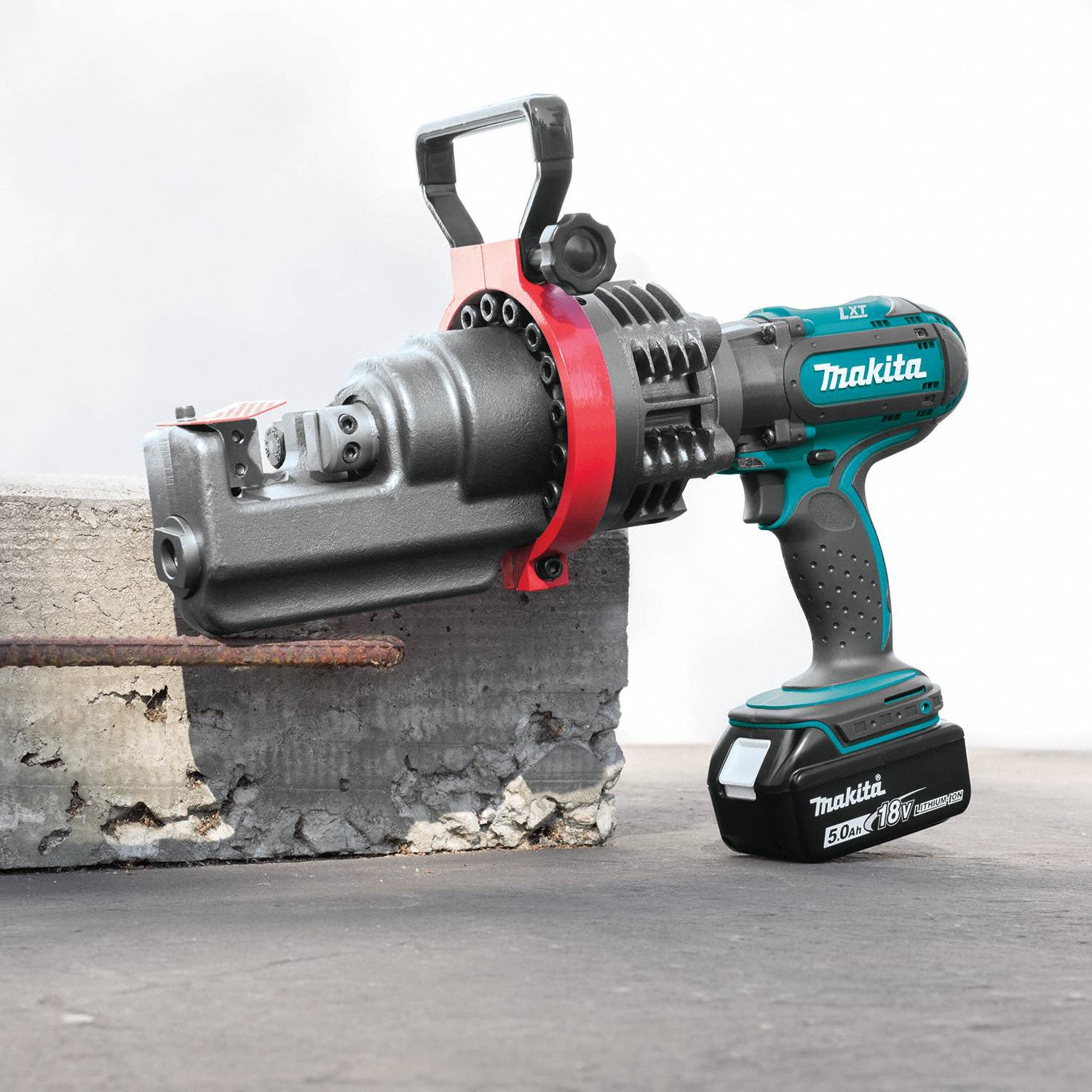 MAKITA Cordless Rebar Cutter 18V DC, 6 Max. Rebar Size, 3/4 in Max