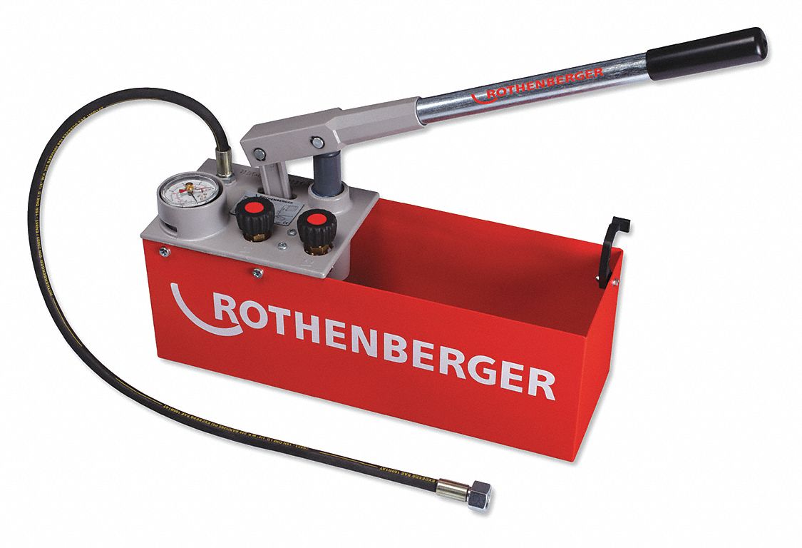 ROTHENBERGER, For Water Lines, Precision Test Pump 53RF2860200