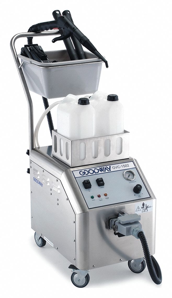 GOODWAY Commercial Steam Cleaner, 1 Phase, 115VAC 53RK14GVC1502