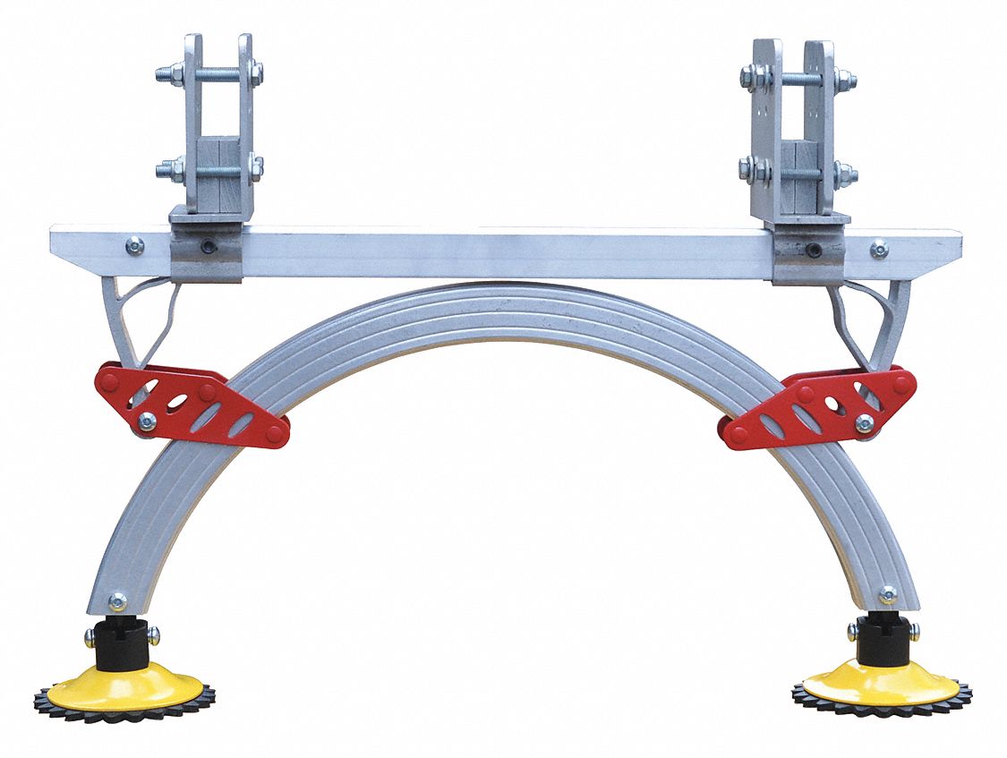 TIVOLI Ladder Leveler, Aluminum, 375 lb Load Capacity, Adjustable Up To