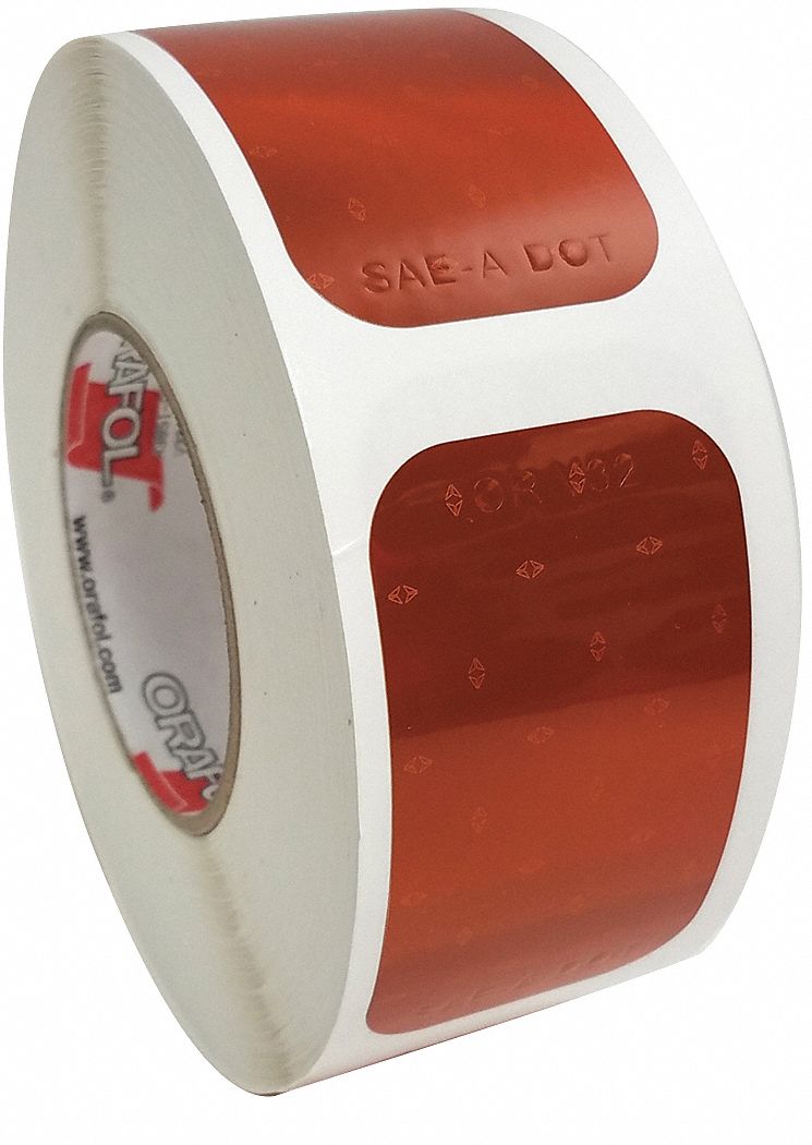 Construction/Emergency Vehicles/Trucks and Trailers, Amber, Reflective