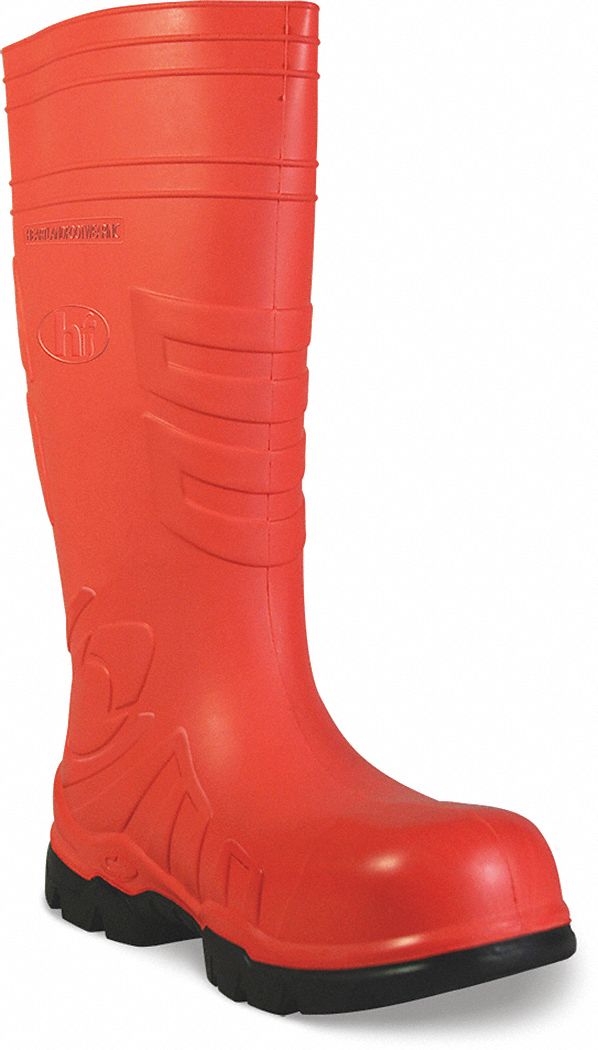 TALON TRAX Rubber Boot, Men's, 11, Knee, Composite Toe Type