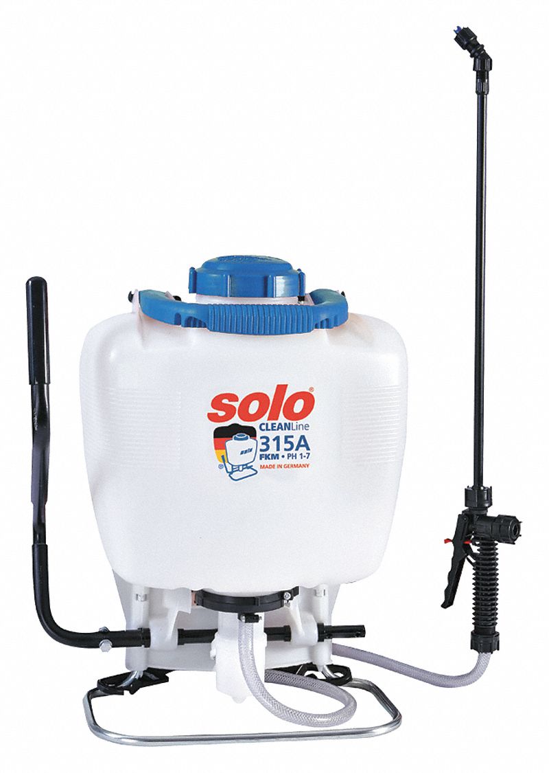 SOLO, For Cleaning and Degreasing, MixinTank, Backpack Sprayer 53UE04315A Grainger