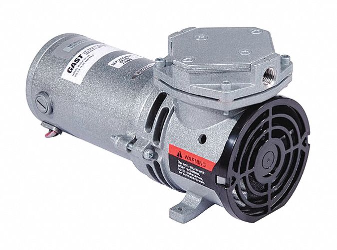 GAST 1/16 hp HP Diaphragm Compressor/Vacuum Pump 53VC80MOAP126JK