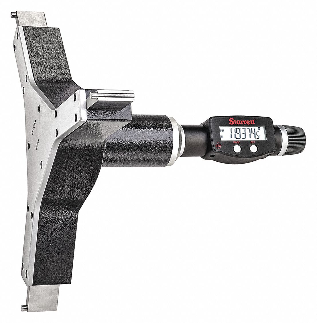 STARRETT, 11 in to 12 in/275 mm to 300 mm Range, IP65, Digital 3Point