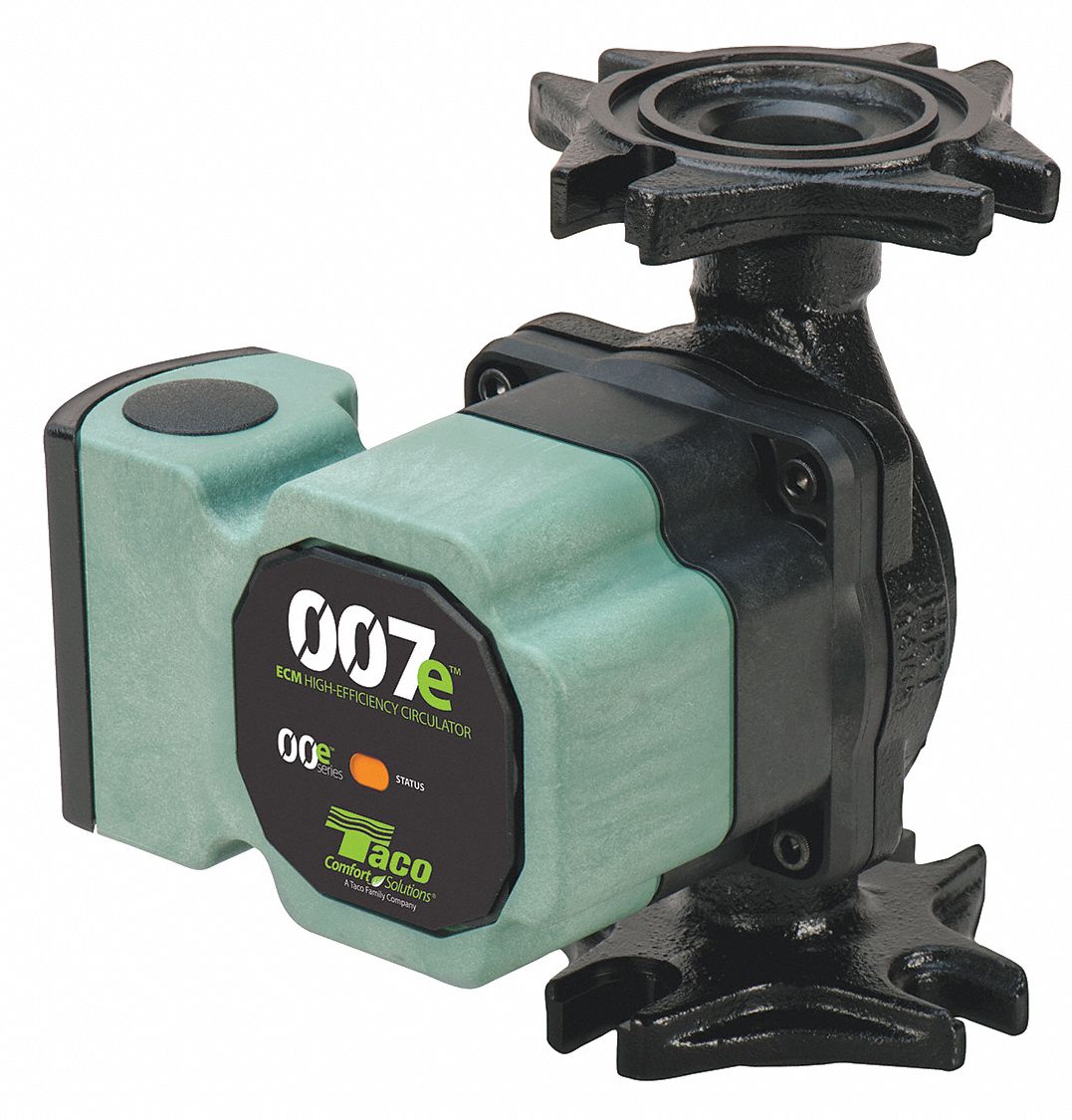 TACO 1/25 hp HP Cast Iron Wet Rotor Hydronic Circulating Pump 53VF88VB1016HY24C2A00 Grainger