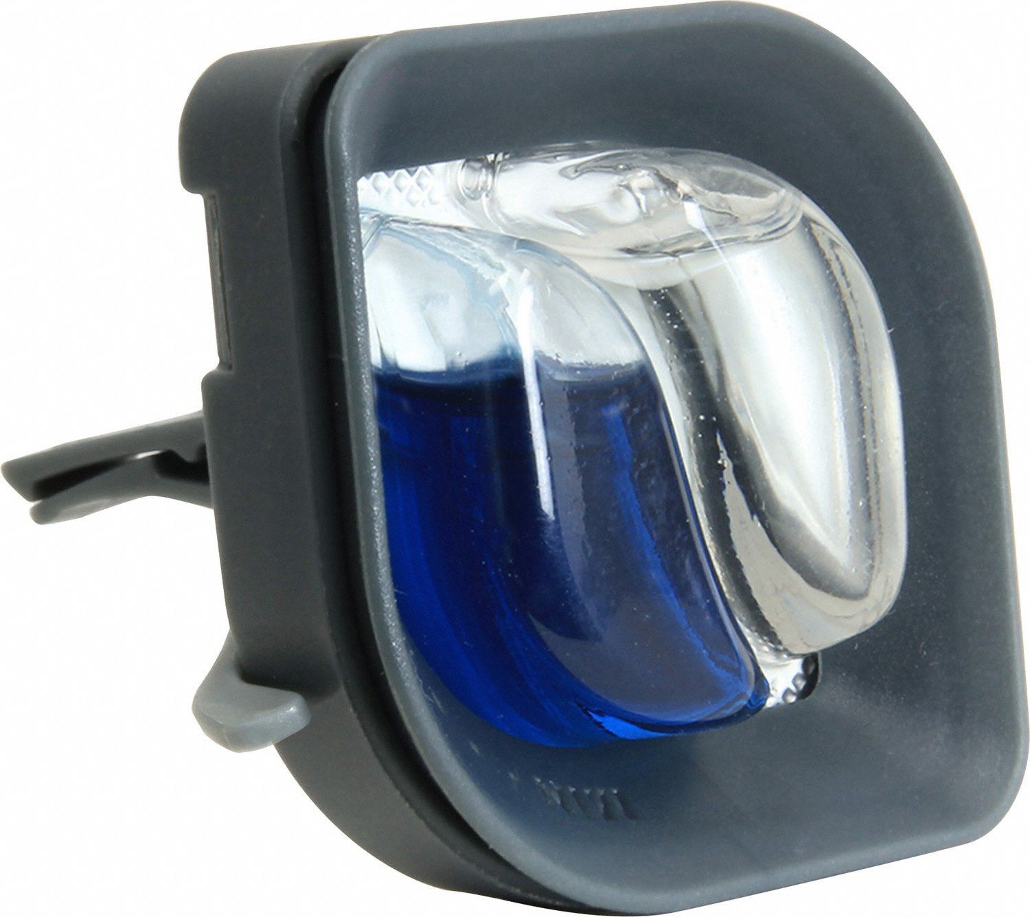 HOPKINS New Car Scented Air Freshener Dual Clip, Blue, 1 EA 53VU57