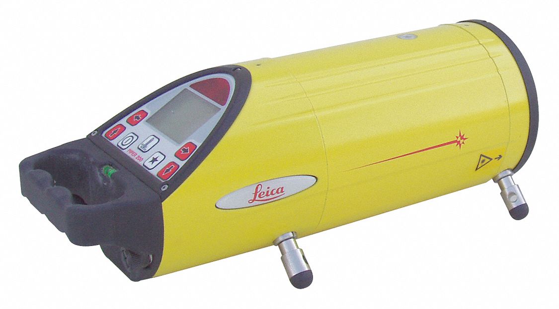 LEICA Automatic SelfLeveling Pipe Laser, Horizontal, Exterior 53VU97