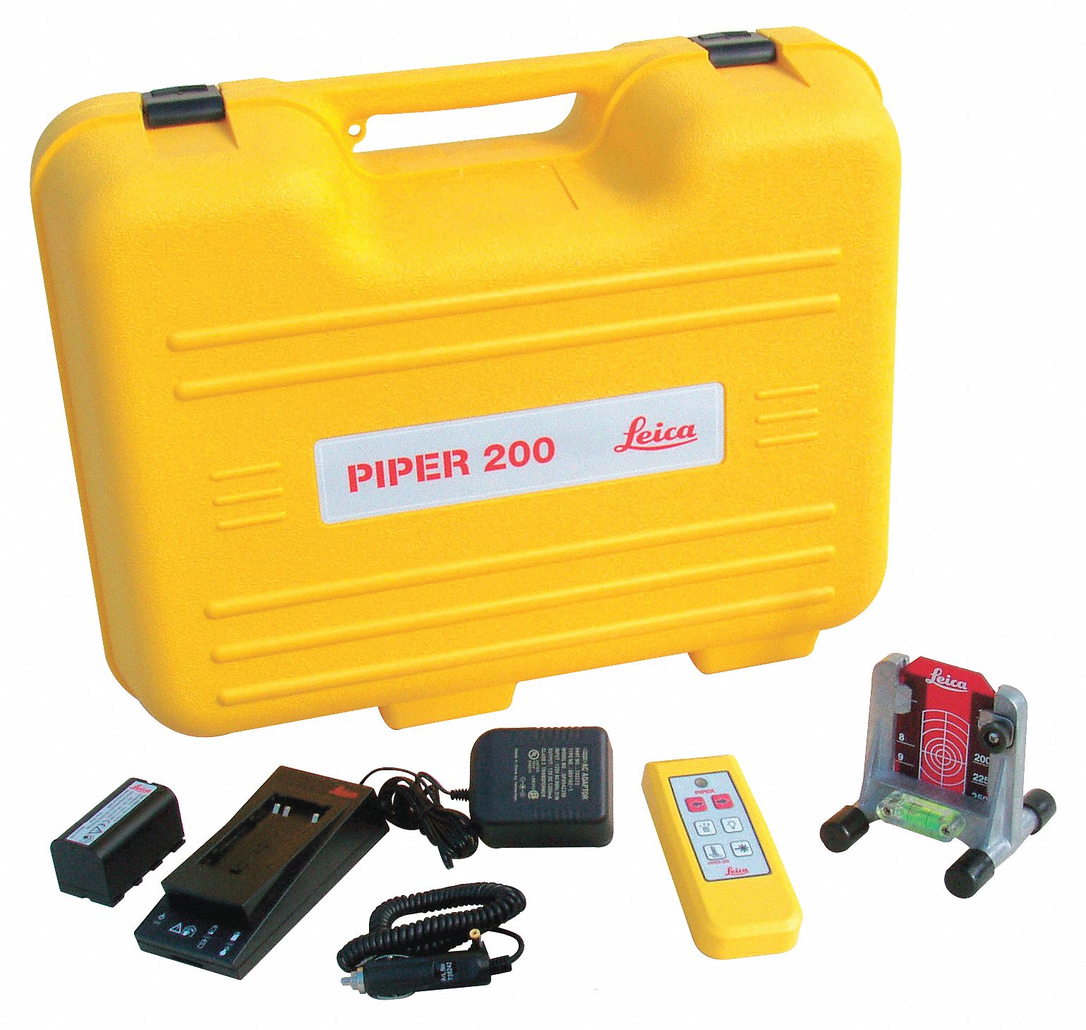 LEICA, LiIon, Plastic, Pipe Laser Kit 53VU98748900 Grainger