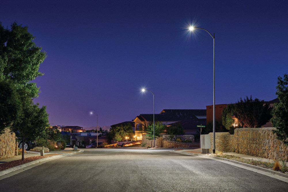 ACUITY AMERICAN ELECTRIC LED Parking Lot Light Fixture, 4000 K Color