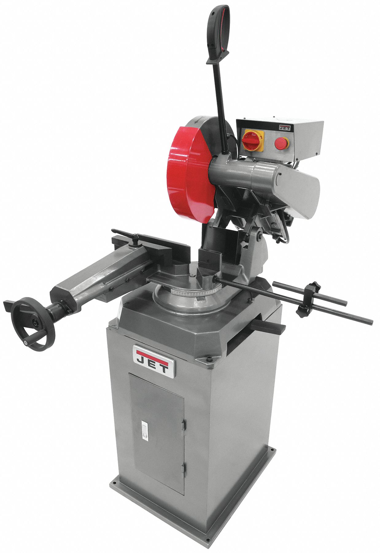 JET CutOff Machine, 12" Blade Dia., 4200 RPM Max. Blade Speed, 1" Arbor Size 53ZC55414240
