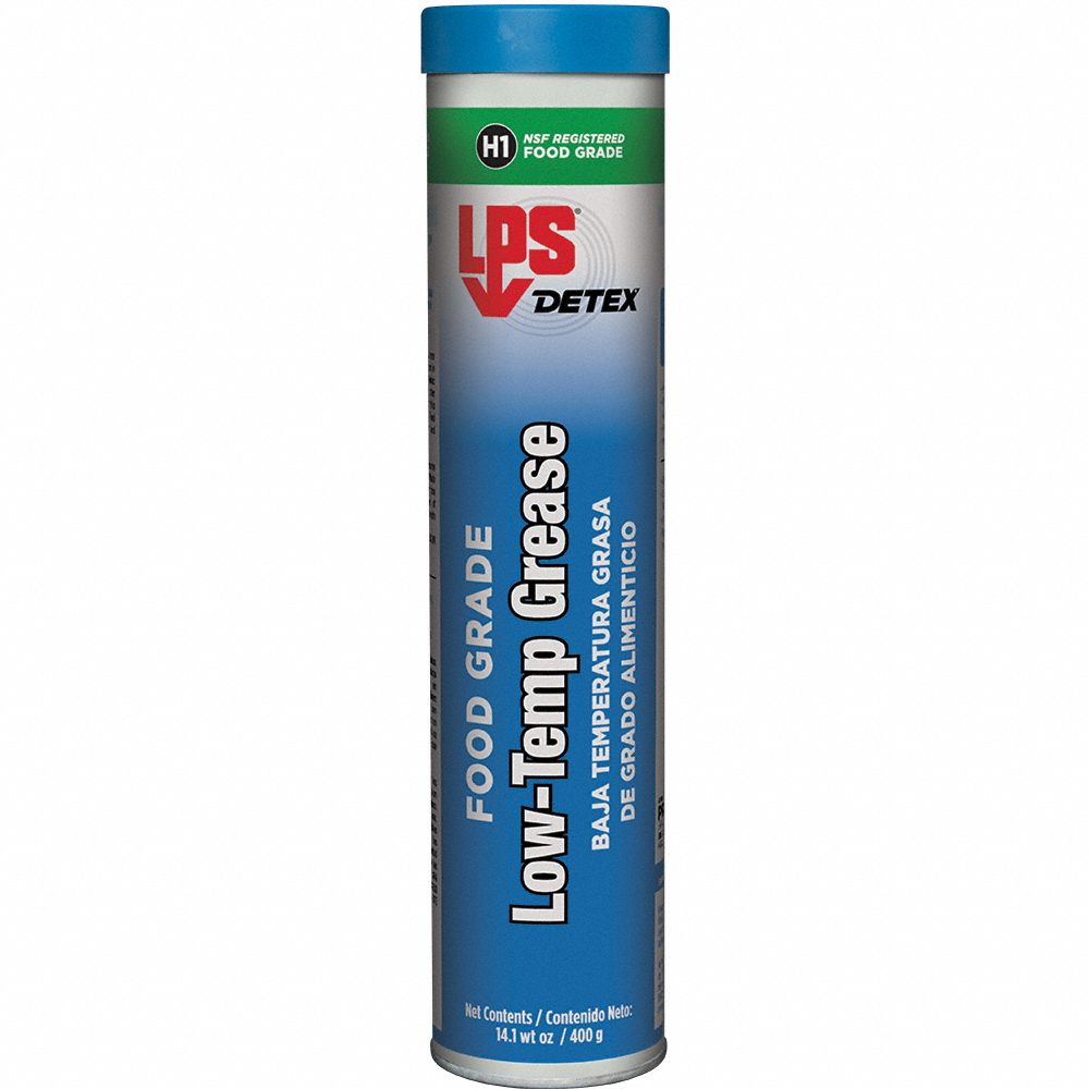 LPS DETEX, Food Grade LowTemp Grease, 14 oz, Multipurpose Grease