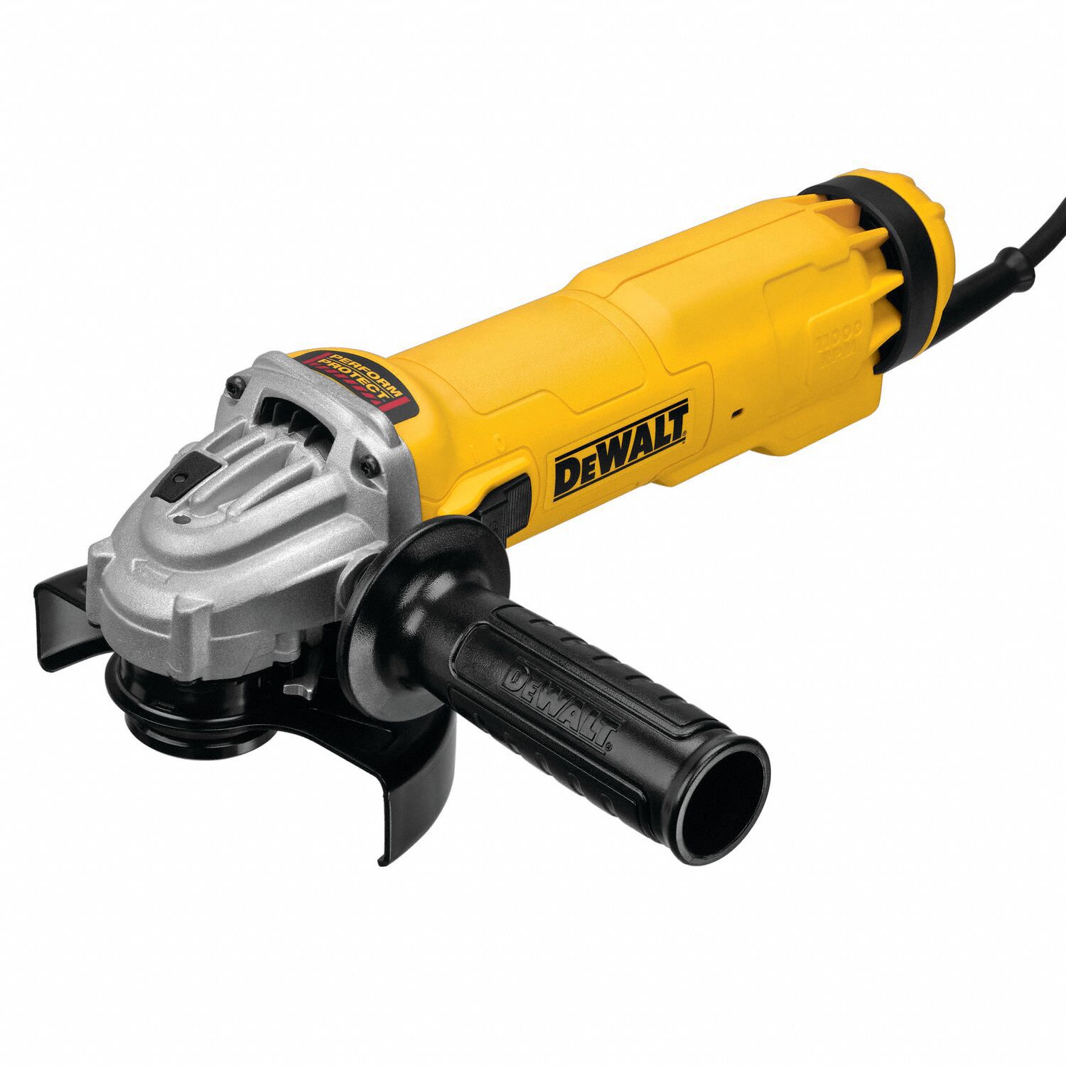 DEWALT, 13 A, 11,000 RPM Max. Speed, Angle Grinder 54DD30DWE43131