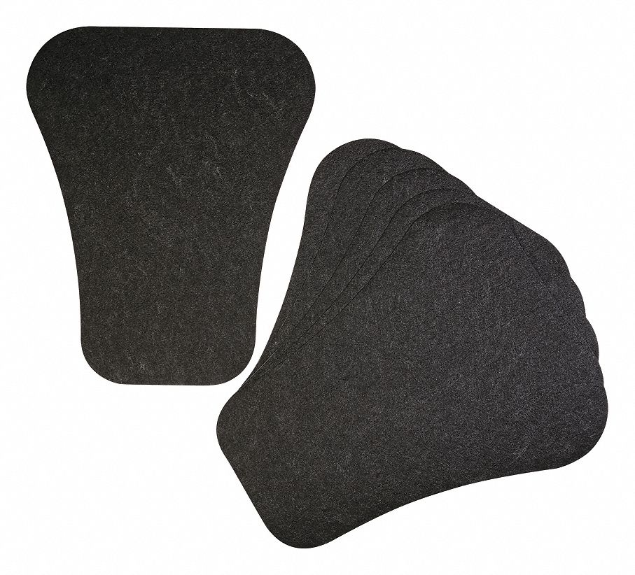 NEW PIG URINAL FLOOR MAT,19" W,231/2" L,PK6 Toilet and Urinal Mats