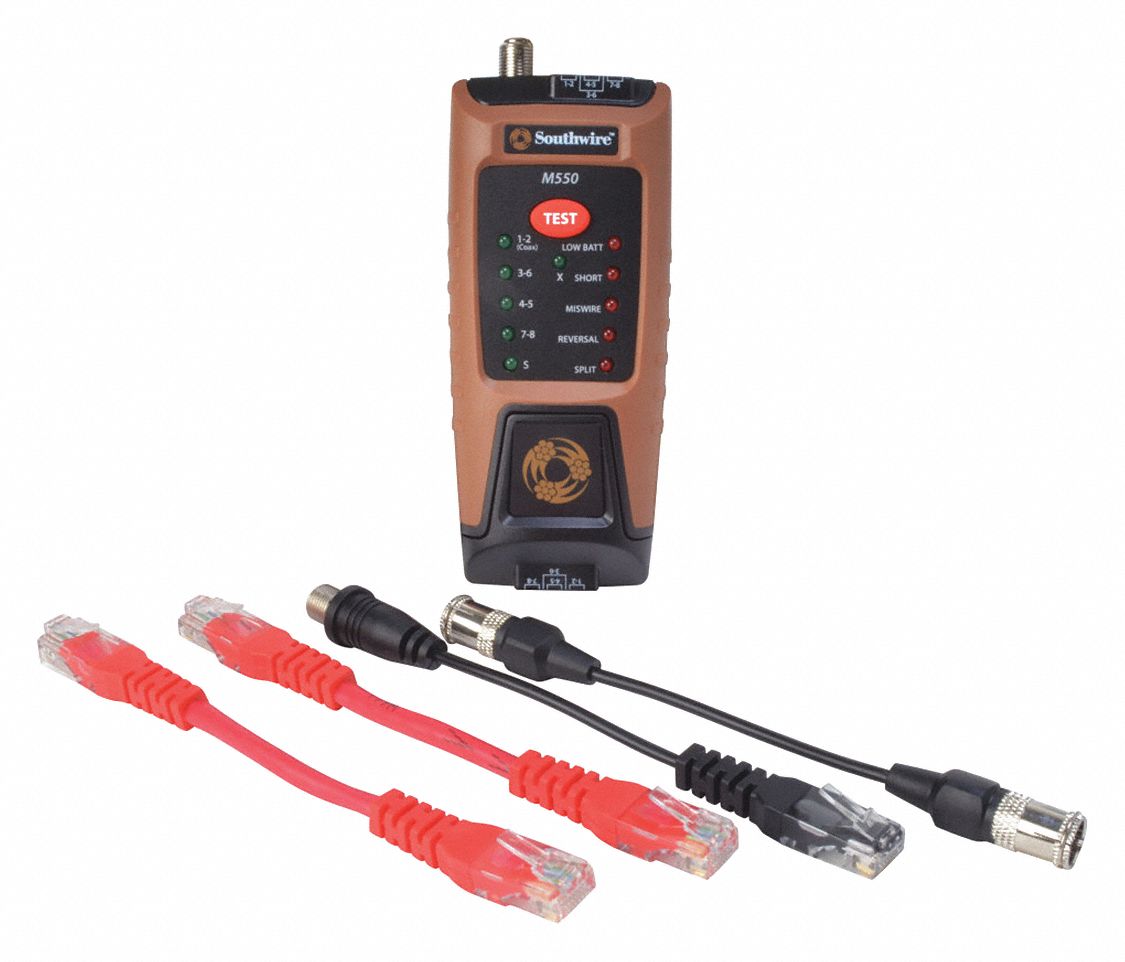 SOUTHWIRE, Cable Tester 54DF4458745040 Grainger
