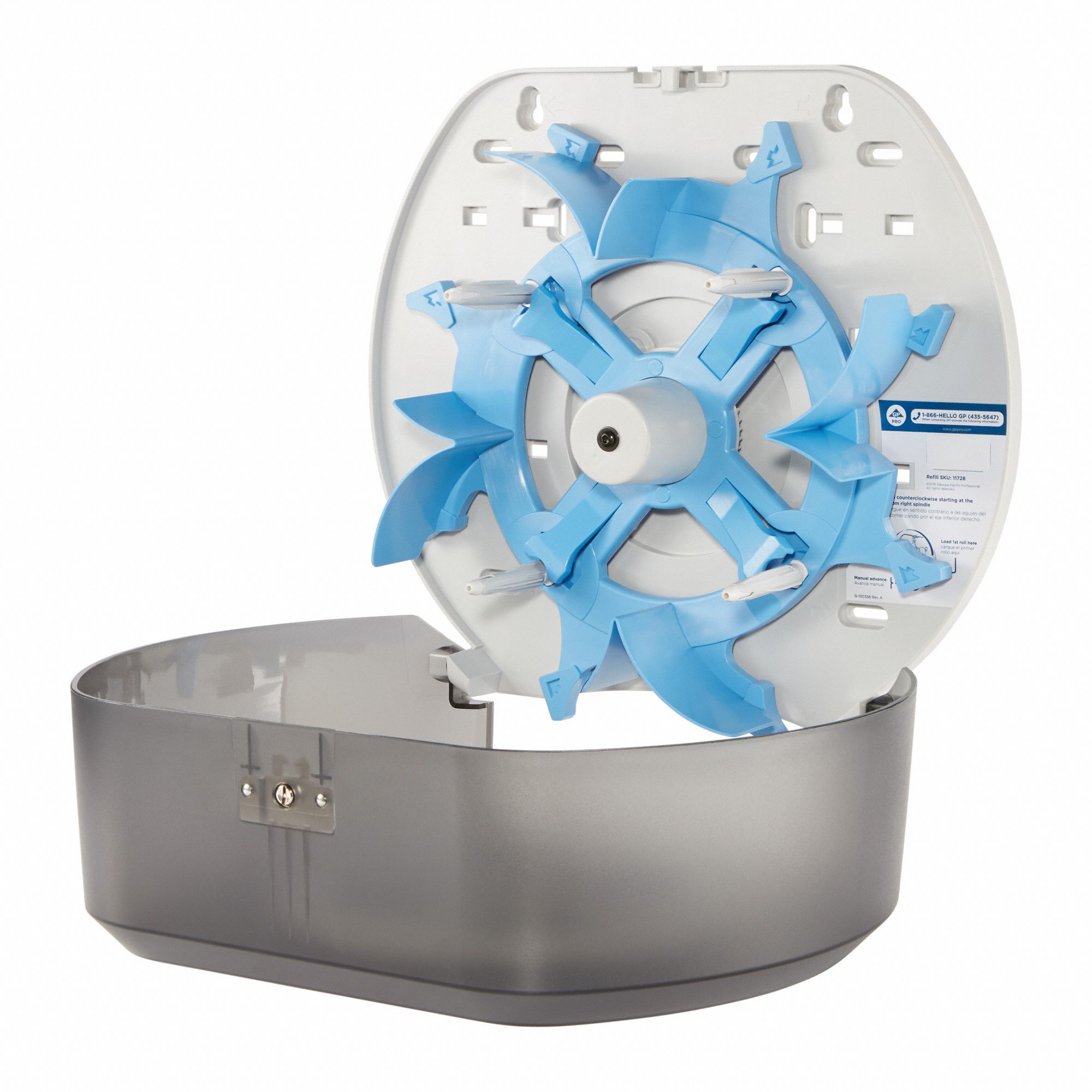 Toilet Paper Dispenser, Pacific Blue Ultra(TM), Smoke