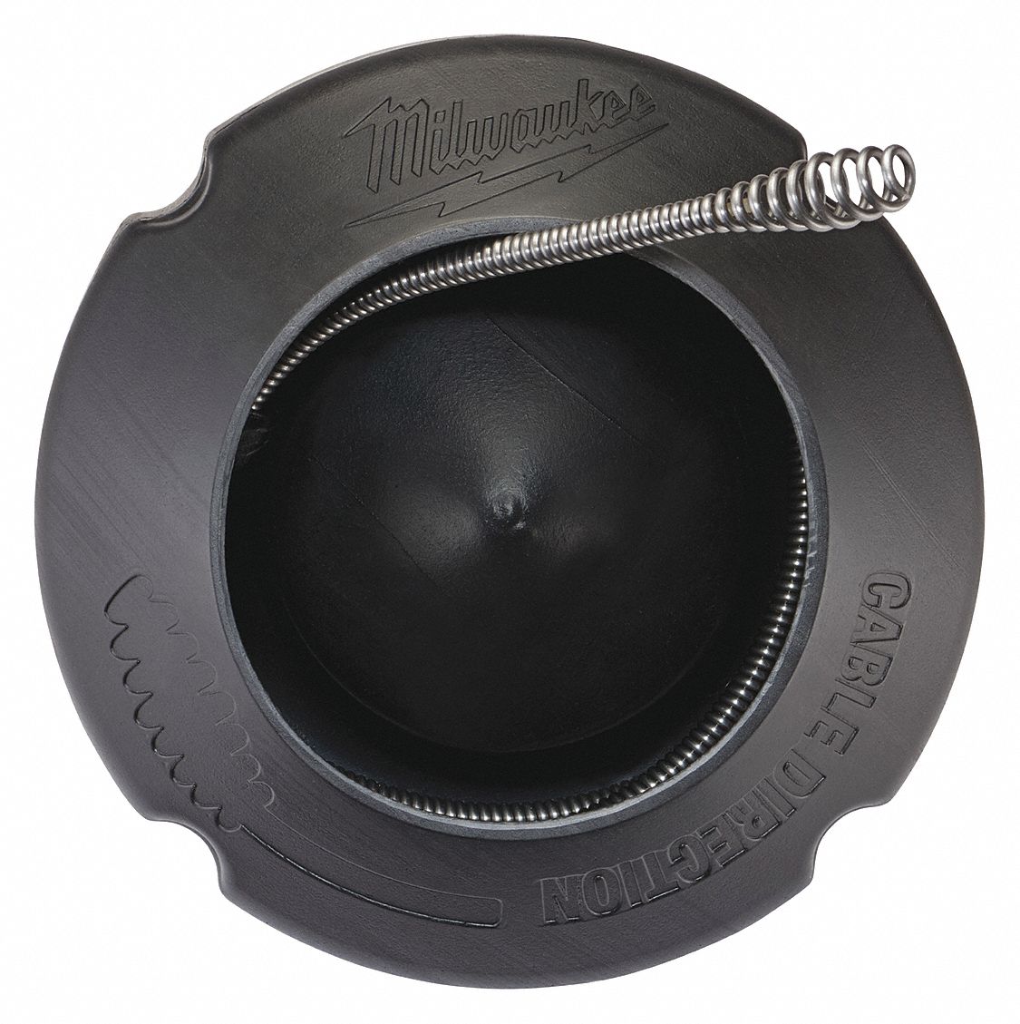 MILWAUKEE Inner Core Bulb Head Drain Cleaning Cable 1/4 in x 25 ft