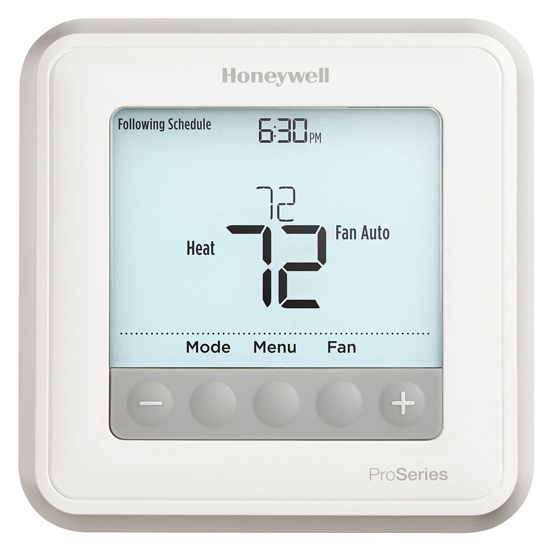 HONEYWELL Low Voltage Thermostat, Stages Cool 1, Stages Heat 2 54DM25TH6210U2001/U Grainger