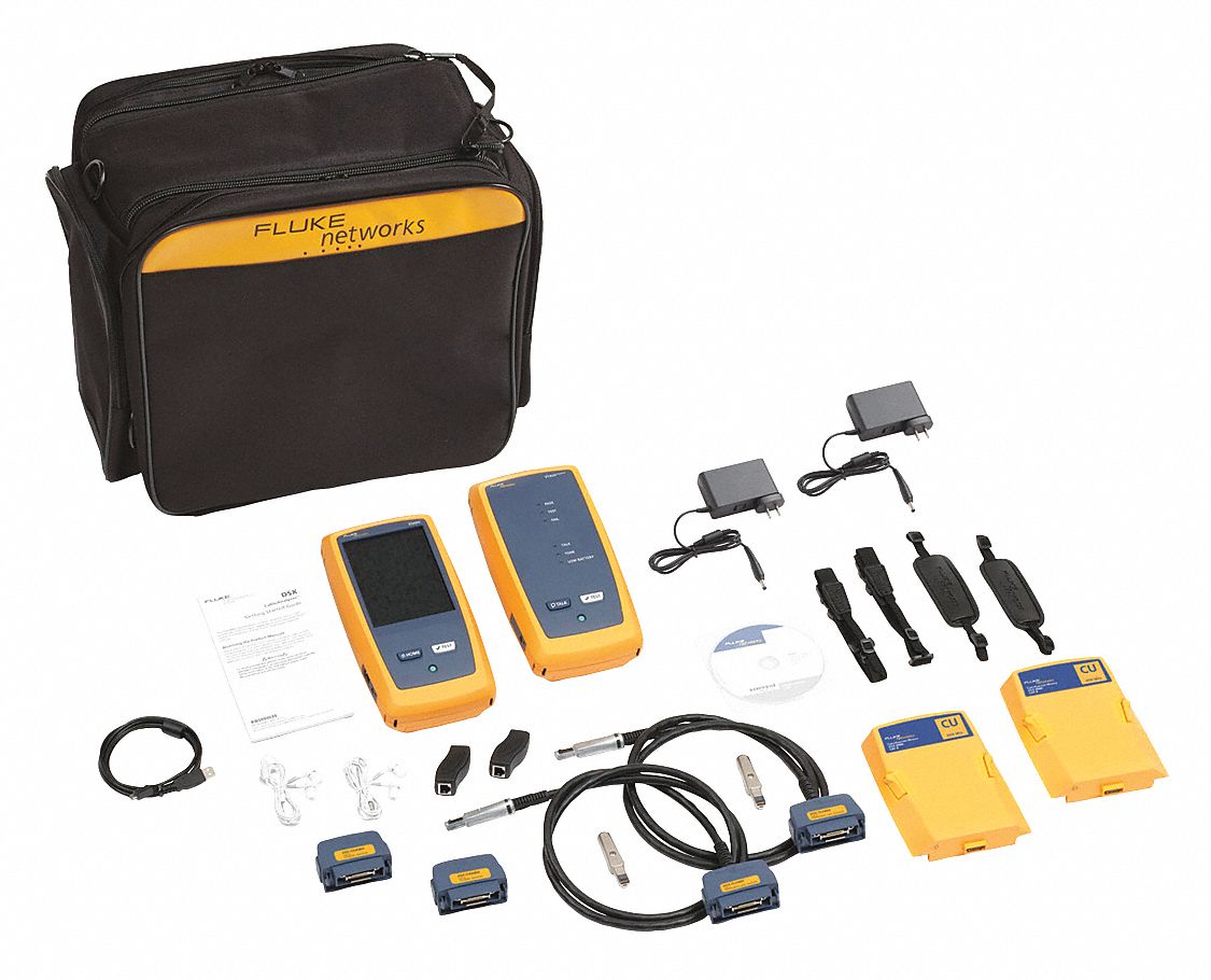 FLUKE NETWORKS, Cable Tester 54DV21DSX28000 Grainger