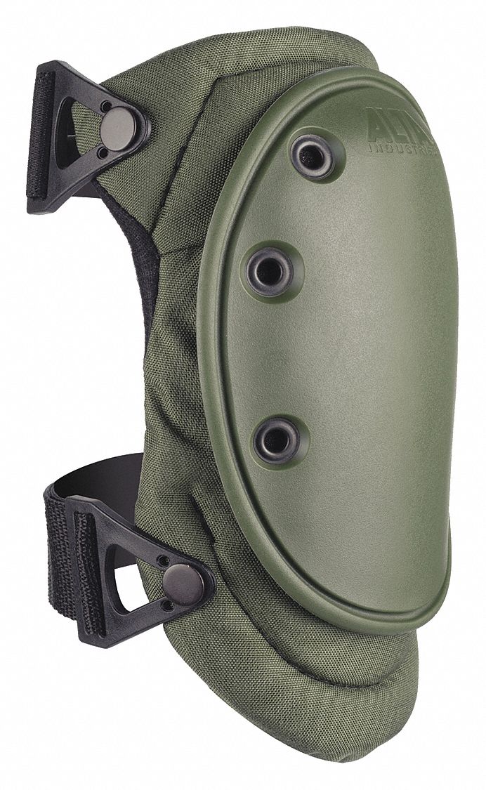 ALTA Tactical 2Strap Knee Pads, Olive Green, Universal 54EL4850413.09 Grainger