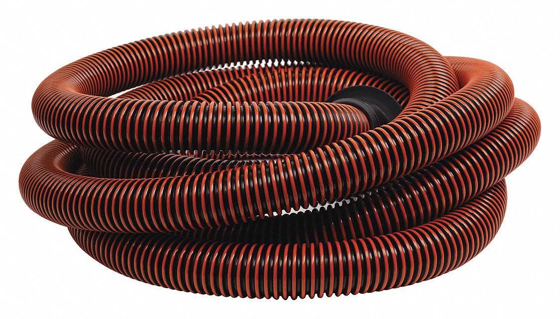 FEIN AntiStatic Vacuum Hose, 1 1/16 in Hose Dia., 13 ft Hose Length