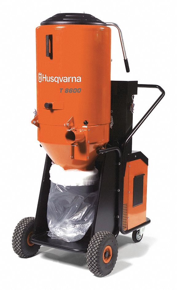 HUSQVARNA Dust Extractor, Electric, 354 Max. Flow (CFM), 354 Min. Air