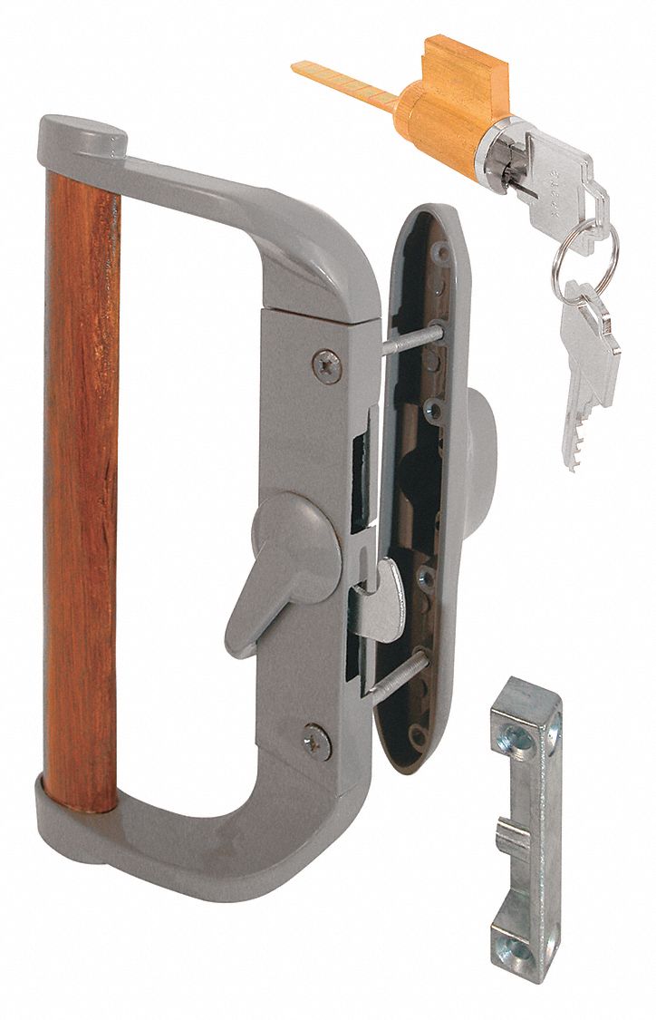 PRIMELINE, Surface Mount Hook Latch, 3/16 in Bolt Hole Dia. (In