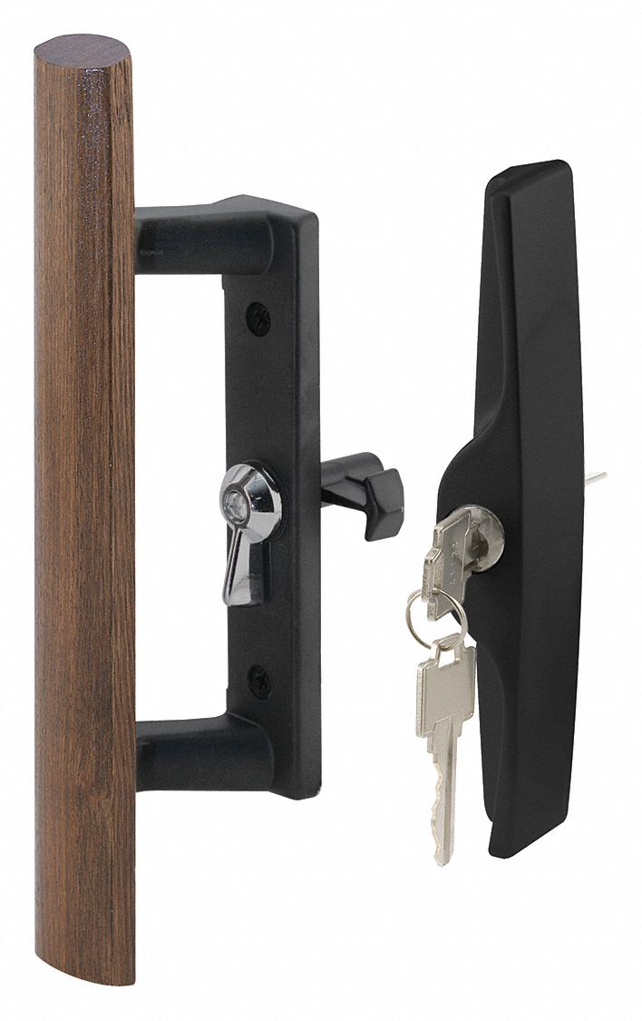 PRIMELINE, Internal Latch Lock, 3/16 in Bolt Hole Dia. (In.), Patio