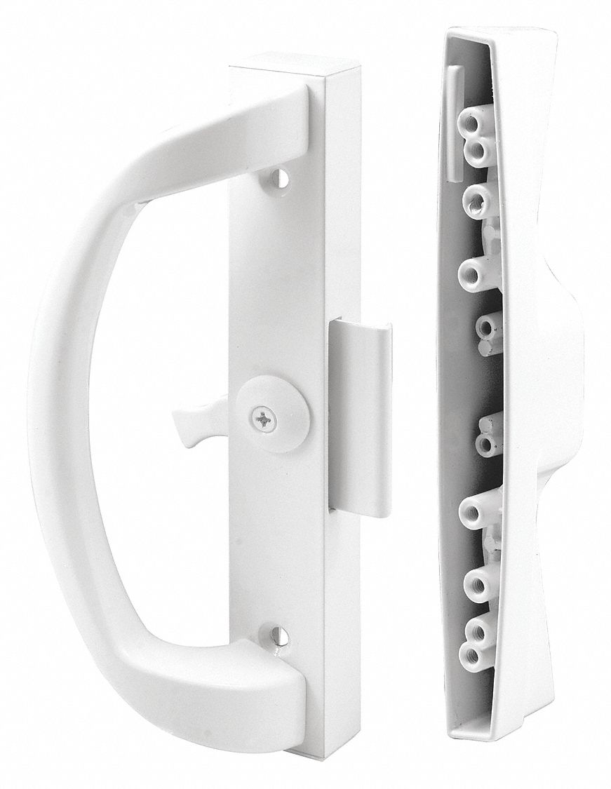 PRIMELINE Patio Door Handle Set, Powder Coated 54FY30C 1263 Grainger