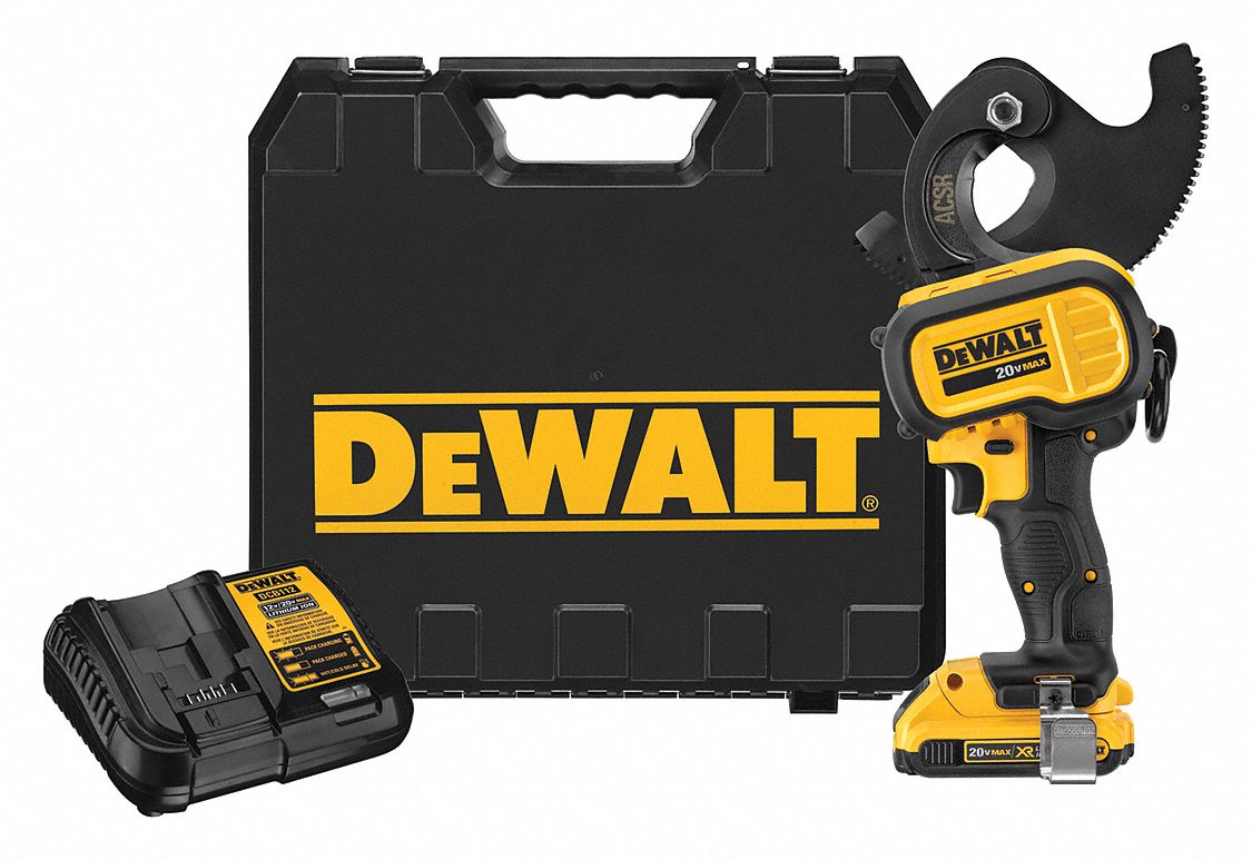 DEWALT Cable Cutter, 20.0V, LiIon, 141/2" Tool L 54JJ35DCE155D1