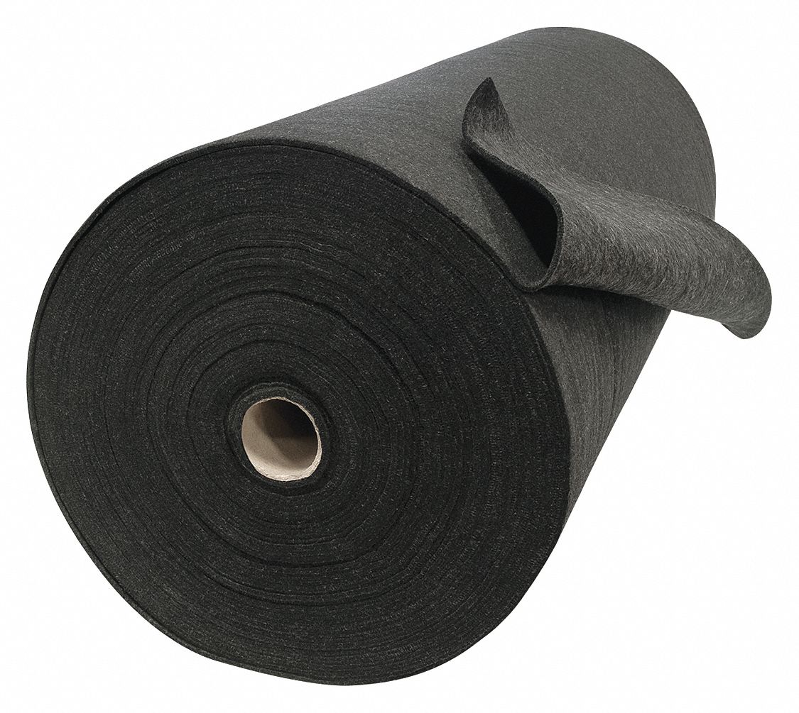 STEINER, Carbon Fiber, 4 ft Wd, Welding Blanket Roll 54TA7231748RF