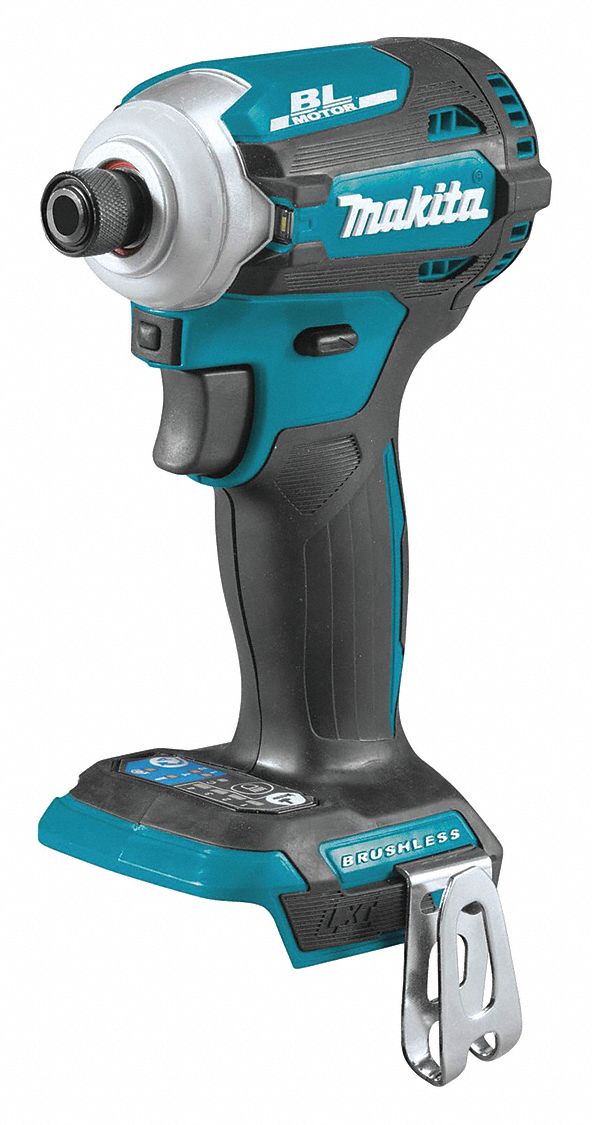 MAKITA Cordless, Impact Driver, 1/4 in Hex, 18V DC, 1,600 inlb Max