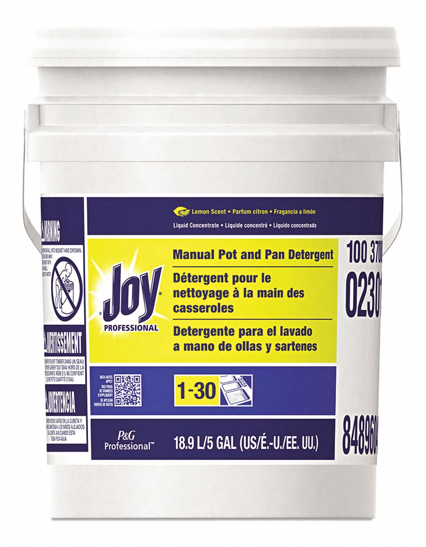 JOY Hand Wash, Dishwashing Detergent, Cleaner Form Liquid, 5 gal