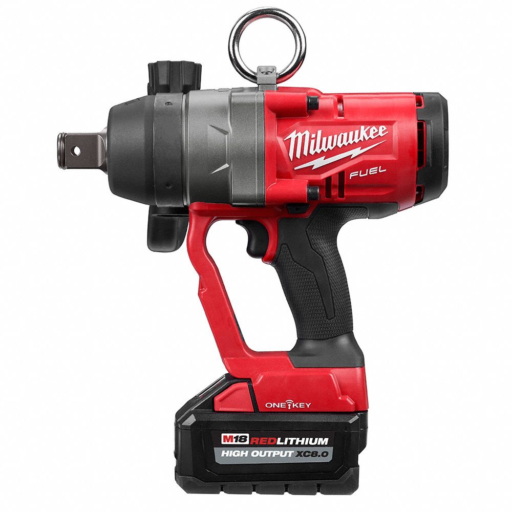 MILWAUKEE Cordless, Impact Wrench, 18V DC, 1,500 ftlb Breakaway Torque