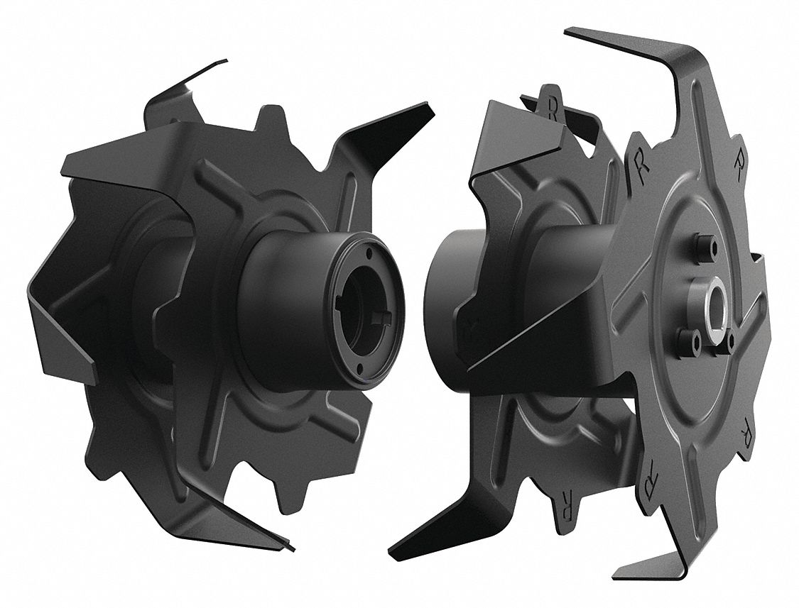 EGO Cultivator Blade Set, 8.268" Dia., PK4 54YP28ACB9500 Grainger