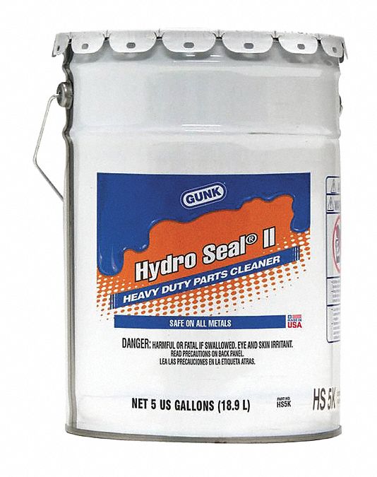 GUNK Parts Washer Cleaning Solution, Size 5 gal 54YT46HS5K Grainger