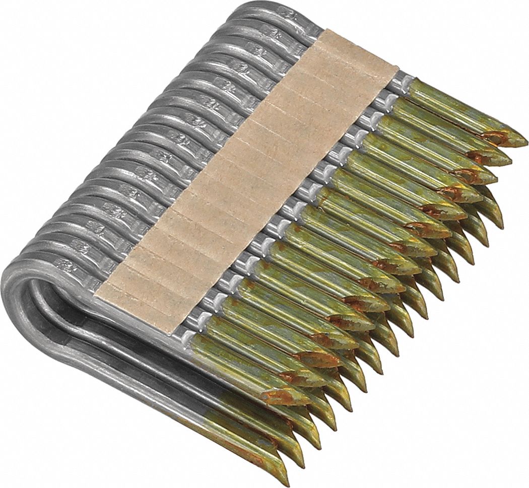 DEWALT, Round Staple, 1/2 in Crown Wd, Staples,9 ga 54ZE53DFS9175B1G