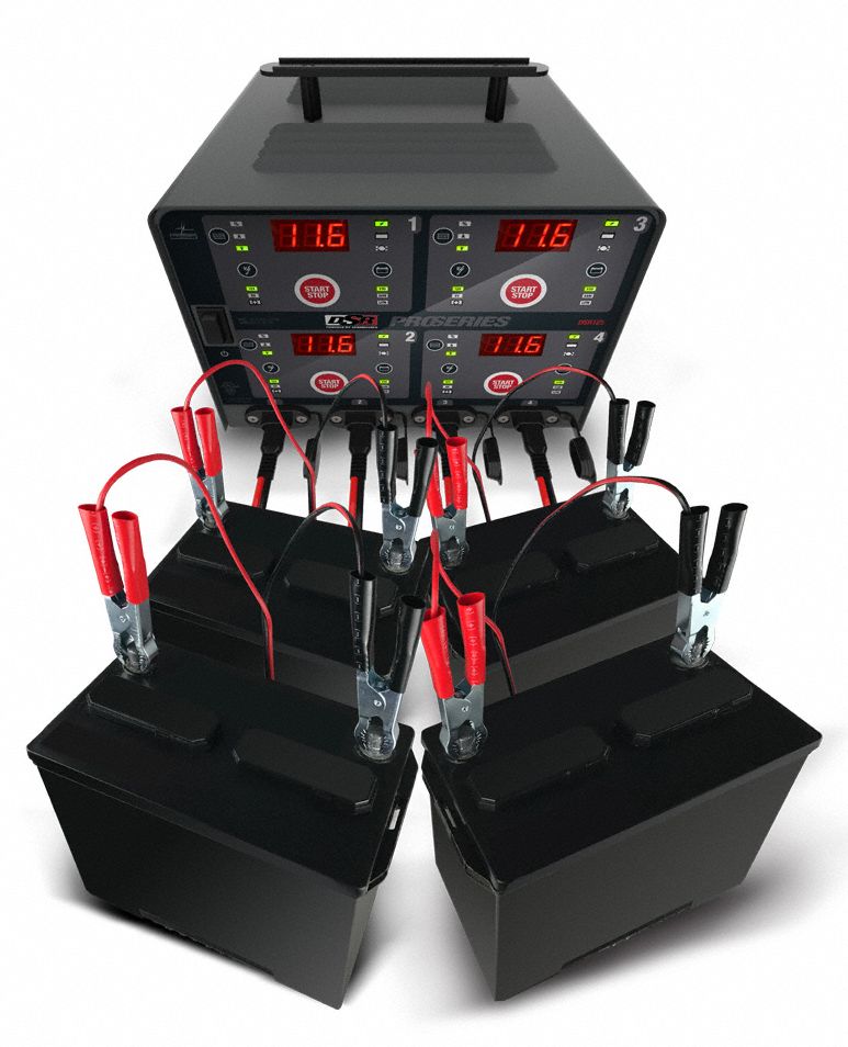 DSR PROSERIES Automatic Battery Charger, Charging, AGM, Deep Cycle, Gel