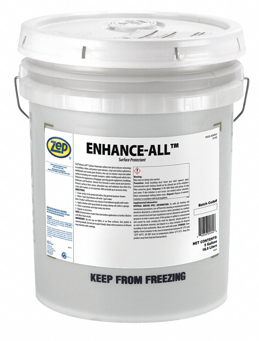 ZEP, Liquid, 5 gal Container Size, Vehicle Wash 54ZK8256935 Grainger