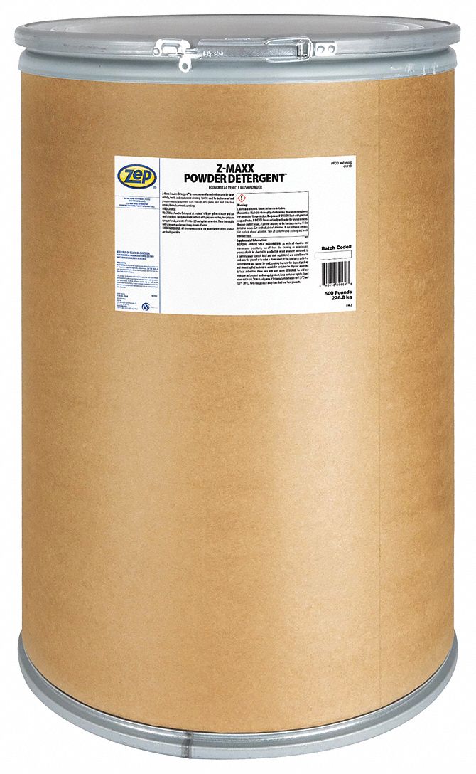 ZEP, Powder, 500 lb Container Size, Vehicle Wash 54ZL61M96680 Grainger