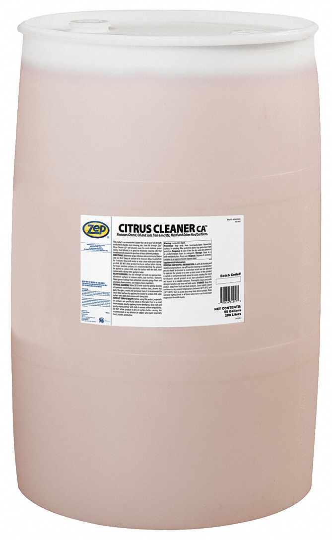 ZEP Degreaser, Drum Container Type, 55 gal Container Size, Liquid