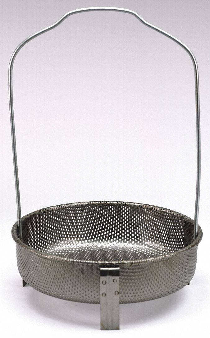 ZEP Metal Parts Washer Dipping Basket, Silver 54ZR96909501 Grainger